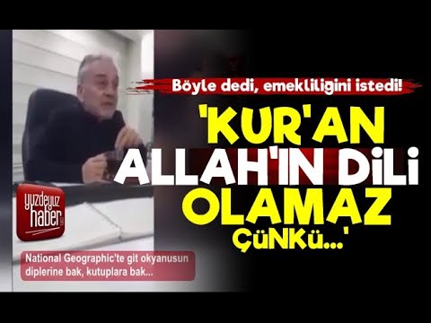 MUSTAFA ÖZTÜRK: THE QUR'AN CANNOT BE THE LANGUAGE OF GOD BECAUSE...