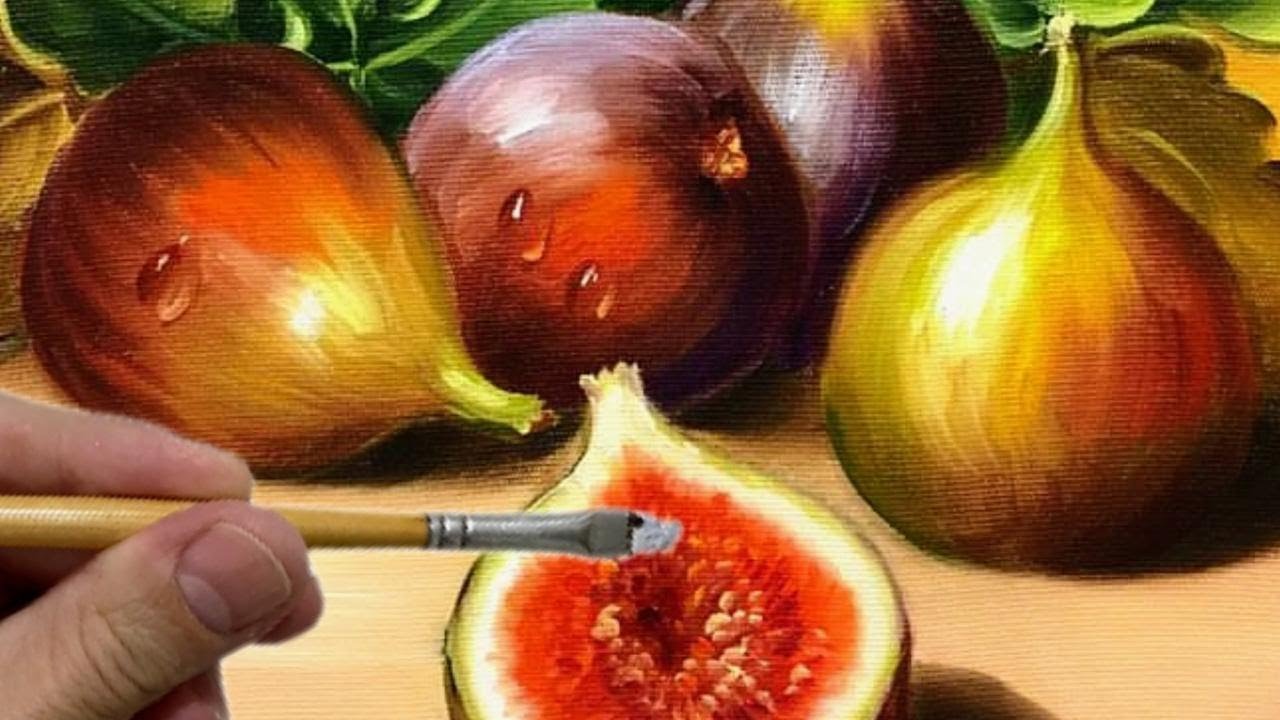 FIGS / PAINTING STEP BY STEP / FRUIT OF PROSPERITY
