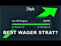 BEST STAKE WAGER STRATEGY! (RANK UP FAST)