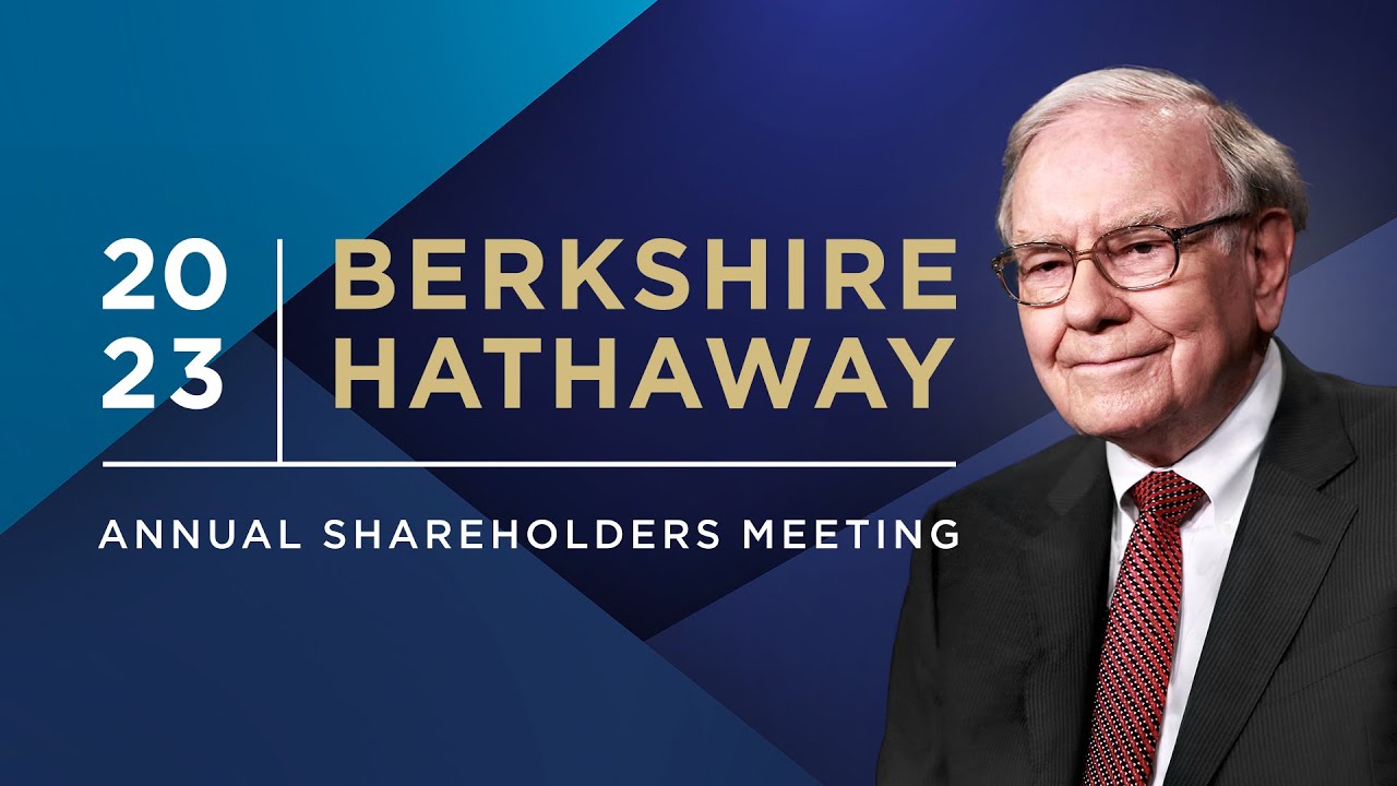 Warren Buffett and Charlie Munger join the 2023 Berkshire Hathaway annual meeting — 5/6/23