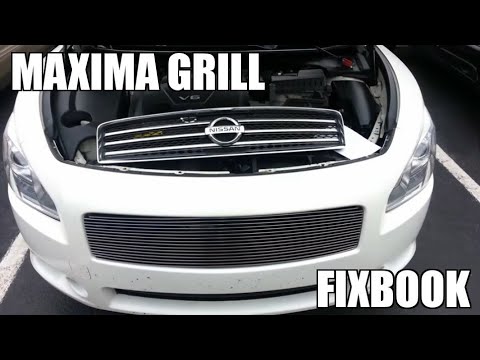 Grill Install 09-14 Nissan Maxima "How to"
