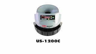 เครื่องนับเหรียญ Uni-SMART รุ่น US-1200C แนะนำเครื่อง