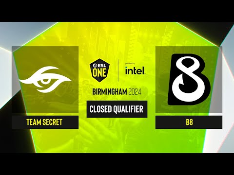 Dota2 - Team Secret vs B8 - Game 2 - ESL One Birmingham 2024 - CQ - WEU