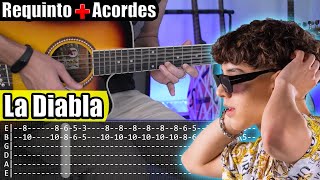 La Diabla - Xavi - Requinto + Acordes | TABS | Tutorial Guitarra