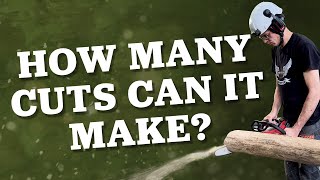How Long Does This Battery Last - Milwaukee Top Handle Chainsaw Review