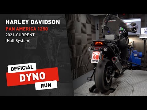 Harley Davidson Pan America 1250 Scorpion Exhaust Dyno Video
