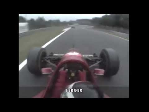 F1 – Gerhard Berger (Ferrari V12) Short Onboard – Belgium 1995 (With Ferrari V12 Engine) @Ferrari