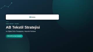 AB Tekstil Stratejisi ve DPP: Hazırlık Rehberi | EU Textile DPP Explained