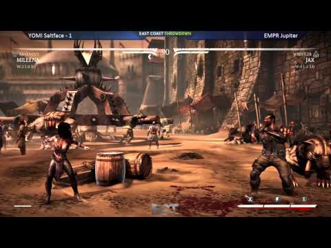 MKX Top 8 @ ECT 2015 - YOMI Saltface vs EMPR Jupiter [720p/60fps]