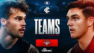 The Extended Teams | Carlton V Essendon | AFL Round 13, 2026