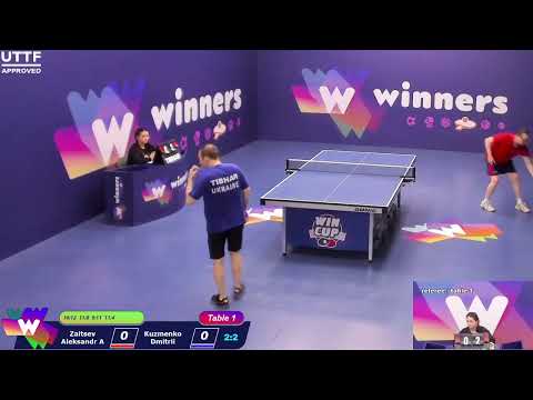 WINners CUP table 1 24.01 Zaitsev Aleksandr A - Kuzmenko Dmitrii  12:00
