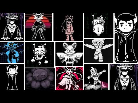 Undertale Yellow All Bosses + Endings
