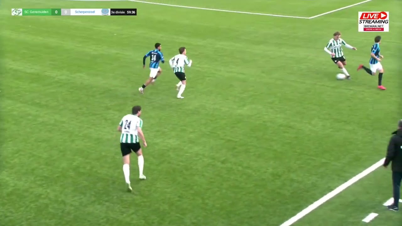 Genemuiden vs VV Scherpenzeel Goals and Key Highlights
