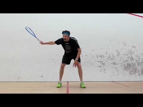 Squash tips: Learn to vary the length of your follow through