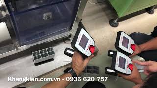 Kiểm tra tỷ trọng ắc quy bằng máy đo tỷ trọng anton Paar DMA 35 Kiểm tra tỷ trọng ắc quy bằng máy đo tỷ trọng anton Paar DMA 35