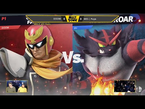 WES Jr. #31 [Pools] DOOM (Captain Falcon) vs. WES | Puya (Fuegro) [Ger]