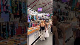 Melbourne Australia, Queen Victoria Market in Spring 2025 #october #citylife #travelmelbourne