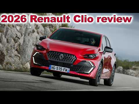 2026 Renault Clio review | Dramatic looks, improved interior, new hybrid tech