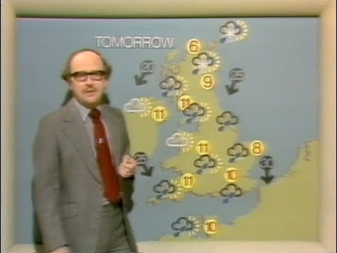 Weather Forecast with Michael Fish Sunday 3rd May 1981