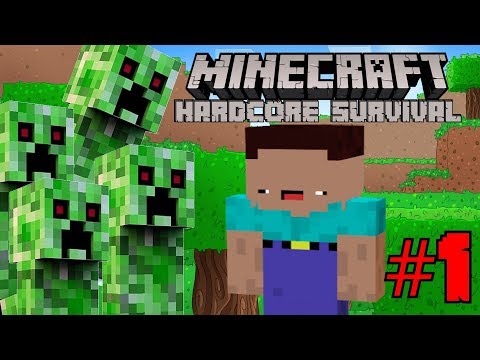 Minecraft 1.14: Hardcore Survival Let's Play Ep. 1 - LET THE ADVENTURE BEGIN!