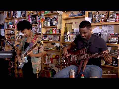 Melanie Faye Guitar Solo on Tiny Desk w/Masego