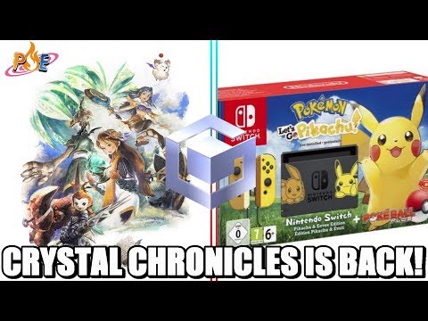 Final Fantasy Crystal Chronicles is BACK & ON Switch! + Pokemon Let's Go Bundle Looks AMAZING!