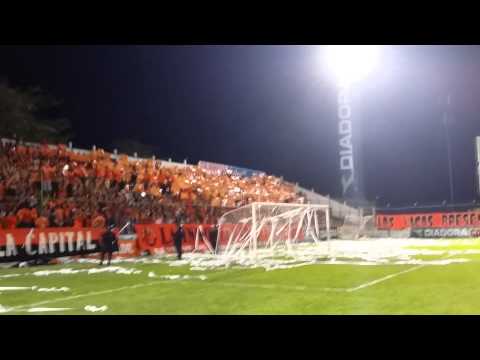 "Ãguila vs Fas 15/2/2014" Barra: Super Naranja - Inmortal 12 - LBC • Club: Club Deportivo Ãguila