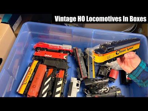 Train Store - Looking for Vintage Locomotives - What Will We Find?