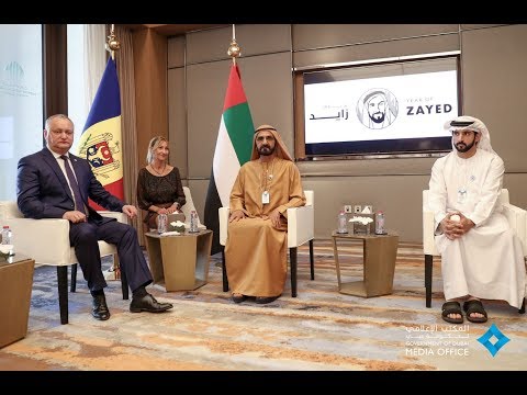 His Highness Sheikh Mohammed bin Rashid Al Maktoum-News-Mohammed bin Rashid receives Moldovan President
