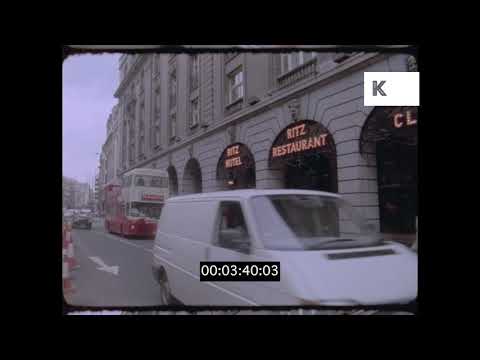 Ritz Hotel, Piccadilly Street Scenes, London in 2000, 35mm