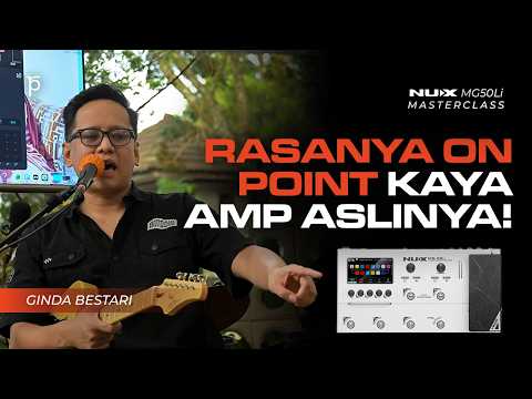 "Dynamic Response Test" NUX MG50Li Masterclass with Ginda Bestari