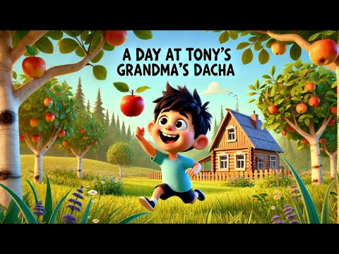 TONY’S DAY AT GRANDMA’S DACHA! Fun Farm Adventure