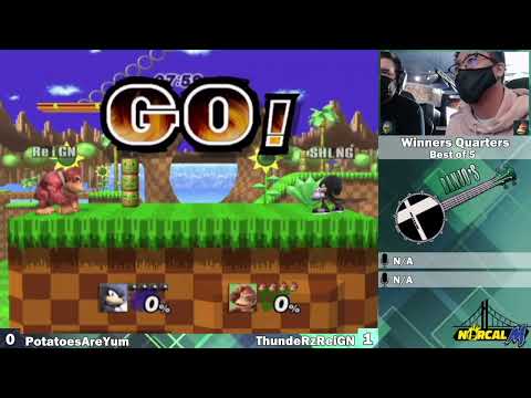 "Banjo's #1" - PotatoesAreYum (Ganon/Knux) v. ThundeRzReiGN (DK) - Winners Quarters