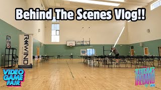 Preparing For The Video Game Fair | Behind The Scenes Vlog