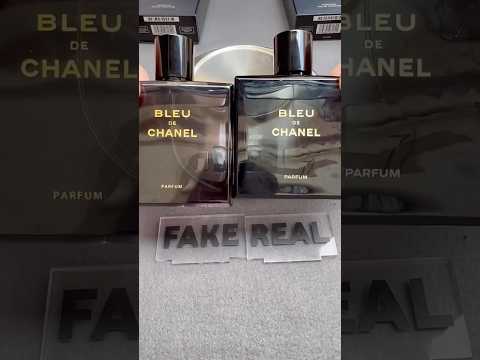 Fake vs Real Chanel Bleu Perfume
