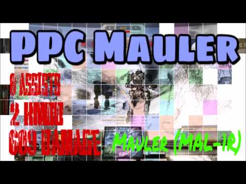 MWO Quickplay | Mauler (MAL-1R) | dual PPC mauler (8 assists and 609 damage)