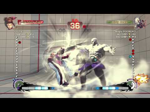USF4 Angry Poongko Vs Lutuna