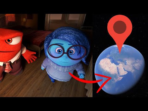 Inside Out Emotions Appear In YOUR House on Google Earth! Inside Out 2