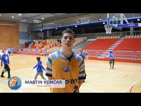 Martin Končar in Denis Nusdorfer po tekmi Gorica - Portorož