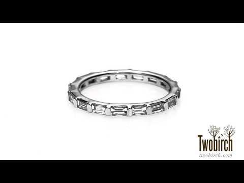 Bar Set Baguette Eternity Band - TwoBirch - ETR807-H500