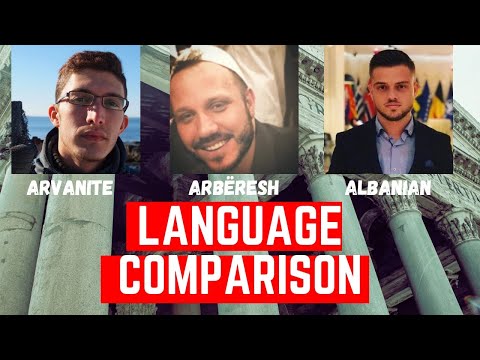 ARVANITE, ALBANIAN & ARBERESH discuss & compare their languages PART TWO