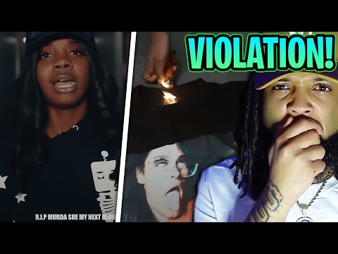 THESE NY FEMALES WICKED!! Wawa 2 Sneaky - F**K Murda B (REACTION)