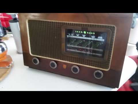 Vintage Ekco radio converted to bluetooth.