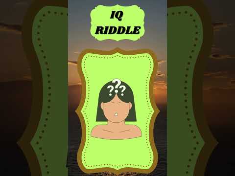 IQ RIDDLE #quiz #triviatricks #riddles #mindbendingquiz #facts #riddlejourney #motivation #trivia