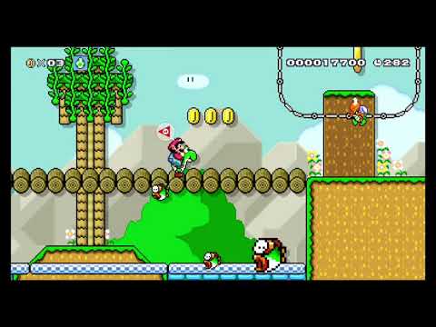 Super Mario Maker 2 - Yoshi's Way Home: Episode 1 2GX-98R-03G #SMM2 #USALevel