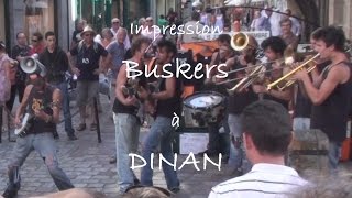 preview picture of video 'Straatmuzikanten in Dinan Frankrijk 2009'