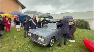La Lancia Fulvia di Treviso torna «a casa» dopo il restauro