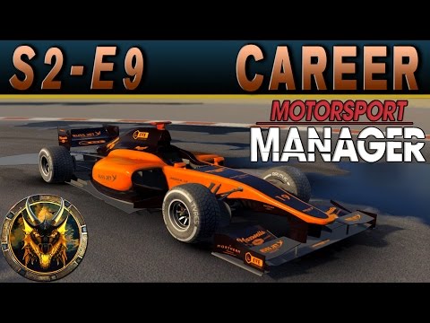 Motorsport Manager PC Career Mode S2E9 - GET THAT SPONSOR TARGET!