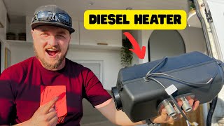 THIS IS THE BEST DIESEL HEATER FOR A CAMPERVAN | AUTO TERM | Van Life UK