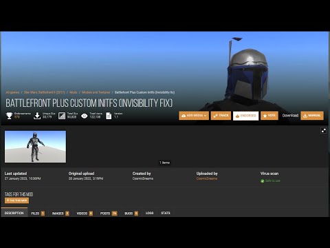 How to install the initfs file for Battlefront Plus (BF+), BF2022, and Battlefront Expanded